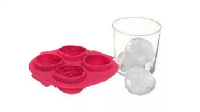 ¿Se te congeló el cerebro? Con este molde para hielo seguro que sí.