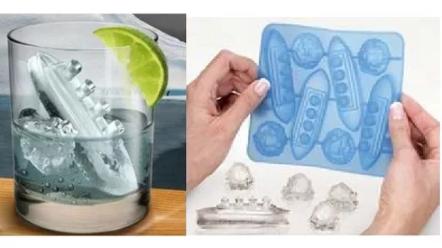 ¡Iceberg! El Titanic en tu vaso.