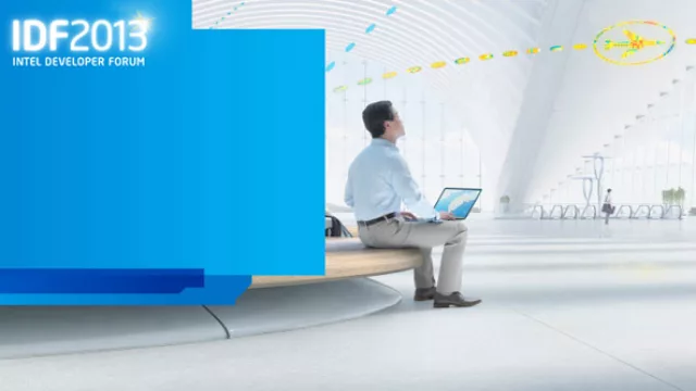 La portada del Intel Developer Forum 2013