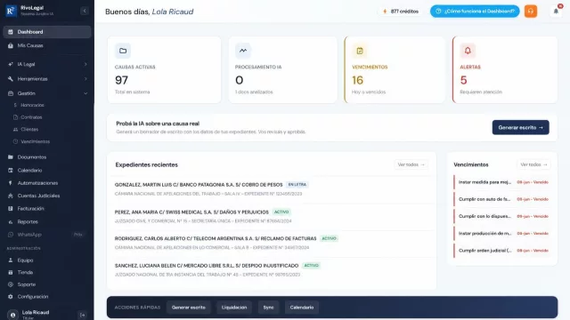 RivoLegal, la plataforma que automatiza las tareas de los estudios jurídicos (sumó 150 clientes y proyecta 3.000)