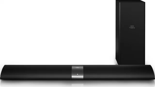 Otro integrante de la línea Fidelio, Soundbar