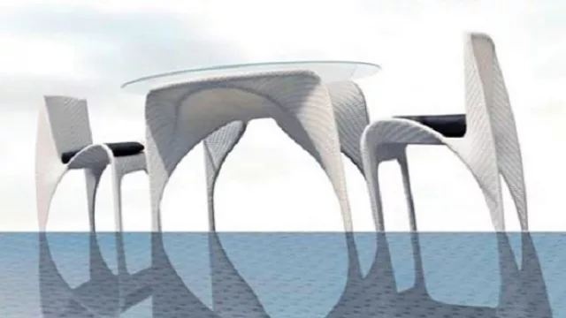 Mesa en ratán sintético apto para exteriores. Diseños modernos, claro.