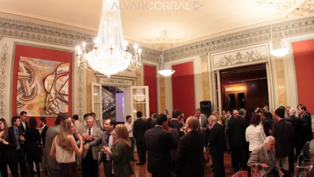  El ahora Museo Evita Palacio Ferreyra enmarcó la celebración de los empresarios industriales de la provincia.