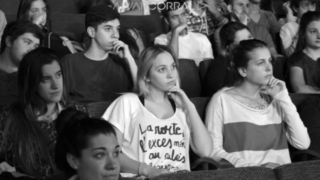 Los chicos prsenciaron algunas propuestas inspiradoras a cargo de Fabiana antes de iniciar la actividad