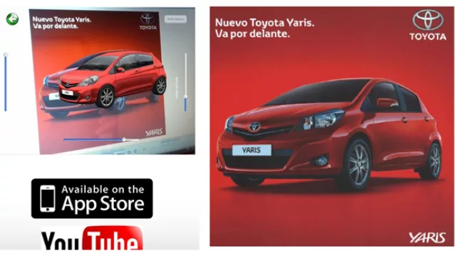 Un juego con el Toyota Yaris, acomódalo en tu garage