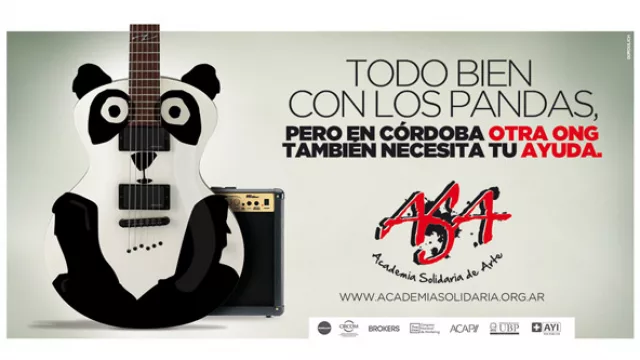 La pieza ganadora: Agencia: Gurdulich / ONG: Academia Solidaria de Arte - ASA / RRPP: Vanina Triverio