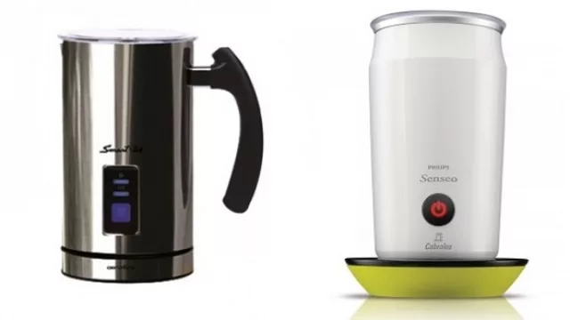 Espumadores de leche. Para hacer espuma con la leche, así de simple y básico. (Disponibles en Frávega y Falabella)