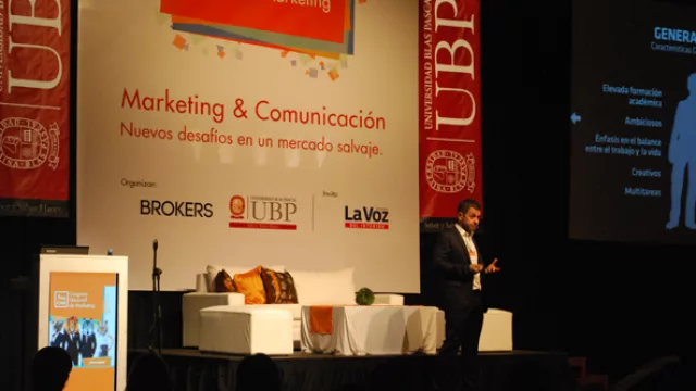 Alejandro Mascó, disertante en el 7mo Congreso de Marketing de UBP