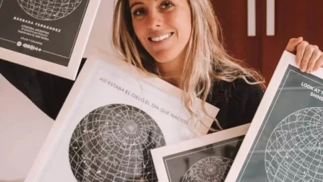 Te regalo el cielo: con Atlas y Galaxias podés inmortalizar un instante con un mapa estelar (solo hay 4 emprendimientos de este tipo en Argentina)