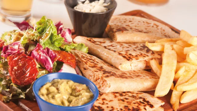  Big Ranch Quesadilla, un plato para compartir entre amigos.
