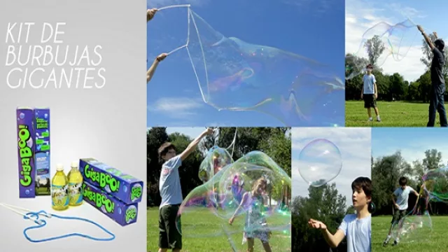 Las burbujas gigantes, comercializadas por OPP Design.