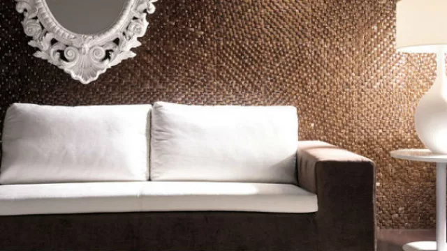 La nueva línea de Dune, paredes de coco.