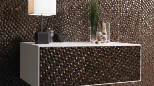 Mosaicos ideales para instalar hasta en muebles (siempre y cuando el ambiente sea seco).