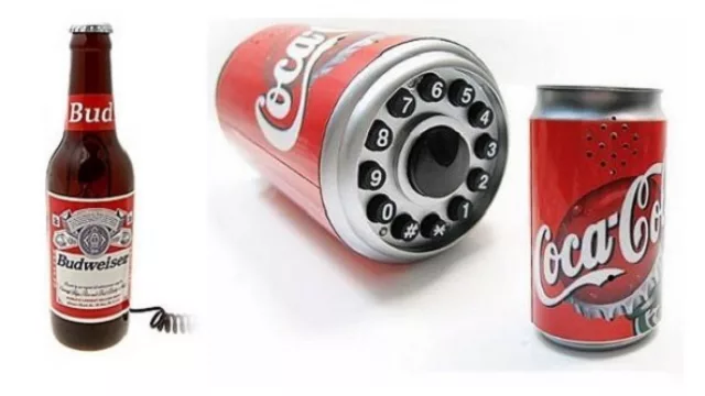 La botella teléfono, para darle otra experiencia a las llamadas cotidianas.