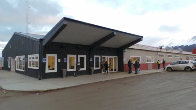 Entrada de la planta 5 de Newsan, la ex Grundig