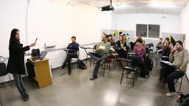 La clase de Belén Cariddi