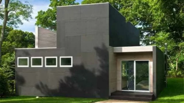 El impacto del concreto se corta con la presencia de espacios de “aire” que dan las ventanas dispuestas de esta manera. Contraste que llama la atención por su estética.