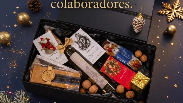 Las canastas navideñas quedaron viejas: Goulu cumple 23 años con sus cajas gourmet (70% salado, personalización y ahora también La Paila)