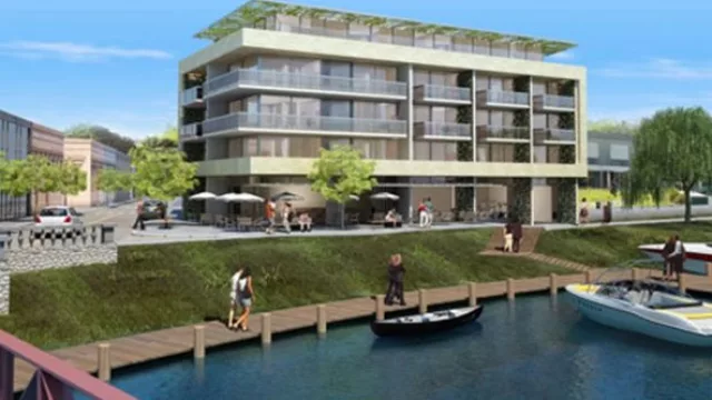 Los “nautical condos” llegan al Arroyo de las Vacas de Carmelo