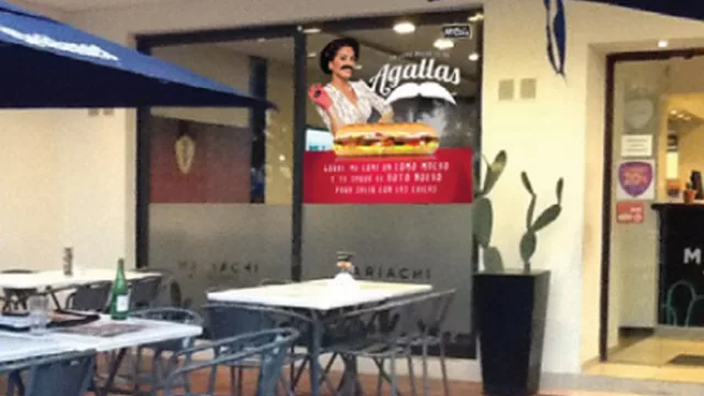 Agallas, ploteos exteriores