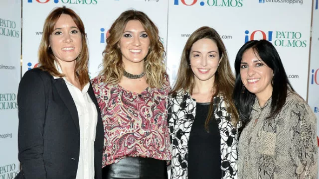 Romina Crisci, Andrea Pappolla, Sol Igarzabal (marketing de Patio Olmos) y Vanessa Damasco (Givenchy Argentina).