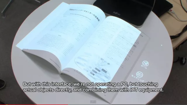En acción el dispositivo que otorga interactividad al papel