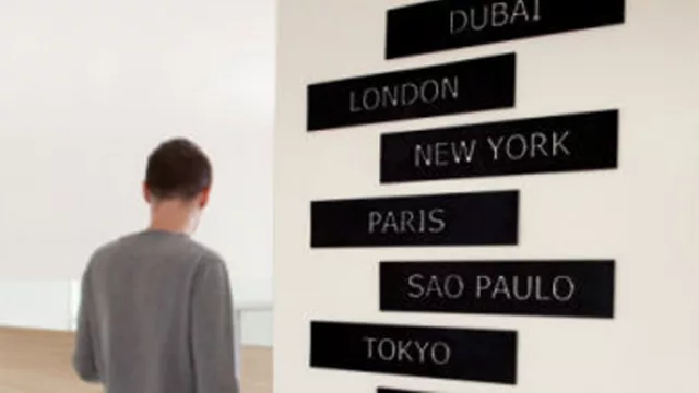 Los destinos a los que fuiste o irás, en la pared de tu casa. (By Umbra)