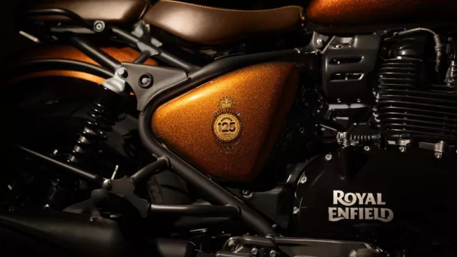 Royal Enfield lanzó la Hypershift Classic 650 Edición 125 Aniversario, una serie limitada a 625 unidades en todo el mundo