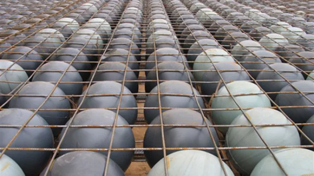 Losas sin vigas con esferas (livianas cual pluma)