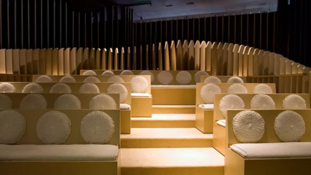 Paula Herrero obtuvo la Medalla de Plata en la edición 2012 de Casa FOA por el diseño el Auditorio Masisa.