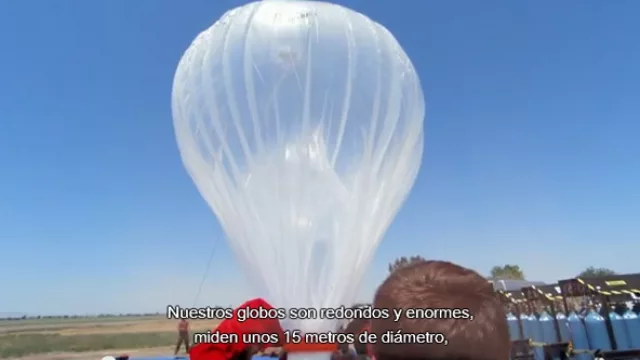 Cada globo tiene 15m de diámetro y se ubicarán a 20 km de la tierra