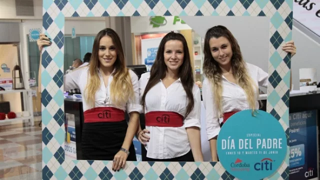 Las promotoras del Citi estuvieron en todos los detalles.