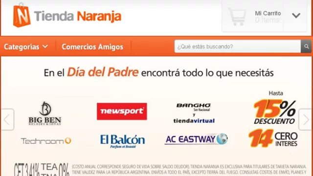 Tienda Naranja quiere vender $ 42 M este año (ya hace 1.600 operaciones mensuales)