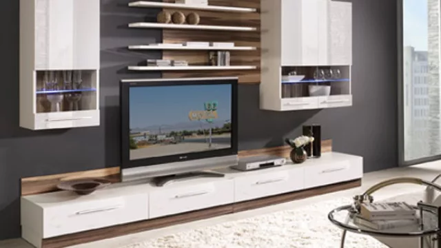 Las tradicionales mesas para televisores en su versión más desarrollada desde el diseño.