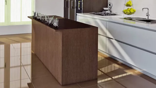 Volcano pulido, la línea de Ecoland, también aplicable en espacios reducidos y de uso diario como éste.