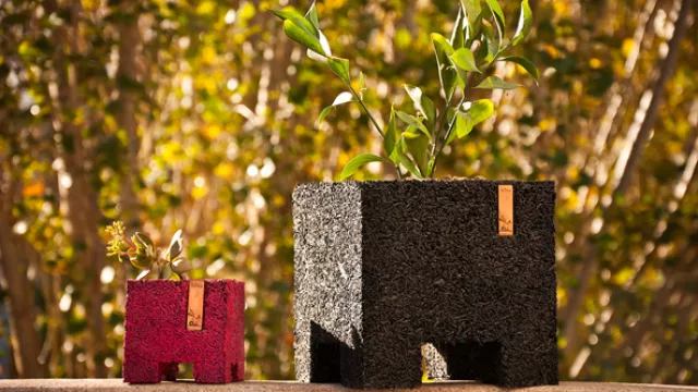 Ecodiseño: equipamientos para exteriores con caucho reciclado made in Córdoba