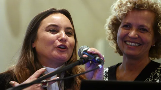 Pía Astori y Rosana Negrini recordaron al “Negro” Castro.