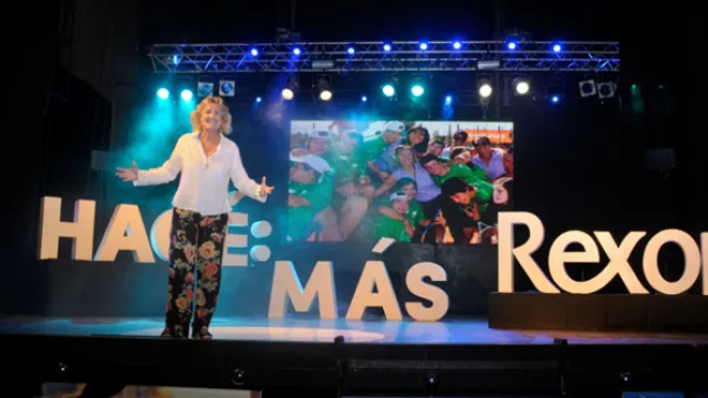 Cecilia Baccigalupo hablando de su historia en Rexona HACÉ MÁS