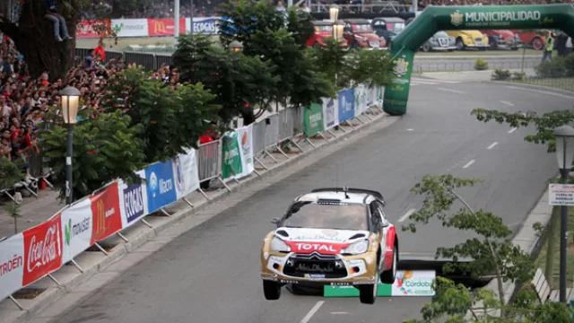 Loeb brilló en una demostración en La Cañada y así, el nueve veces campeón del mundo, comenzó a despedirse del mundo del rally.