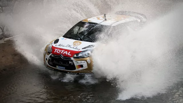 Loeb brilló en una demostración en La Cañada y así, el nueve veces campeón del mundo, comenzó a despedirse del mundo del rally.