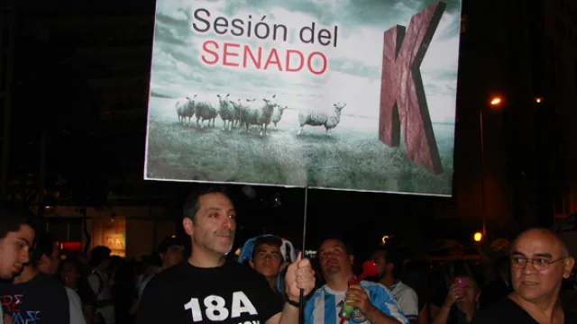 Sesión del Senado...