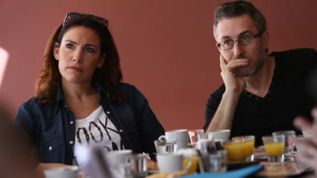 La pareja de Newton 2.0, Mariana Díaz y Fernando Otegui, también dijo presente 