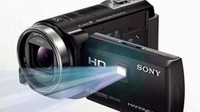 Llegan las cámaras Sony con proyector incluido