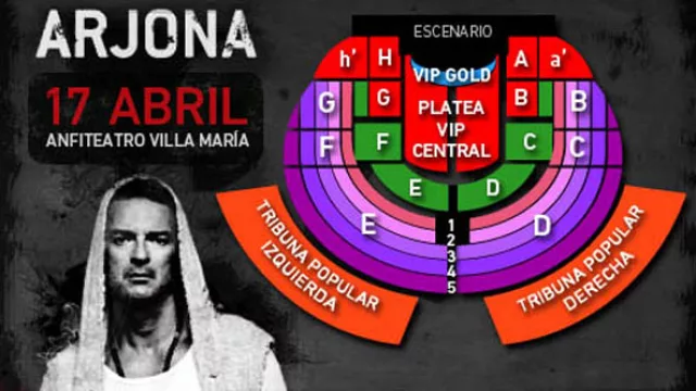 El fenómeno Ricardo Arjona no conoce de congelamientos: populares + 37%, Vip + 83%