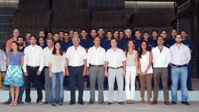  En Hierros Industriales trabajan alrededor de 30 personas.