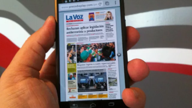 La Voz empieza a cobrar contenidos online (edición PDF igualita al papel)