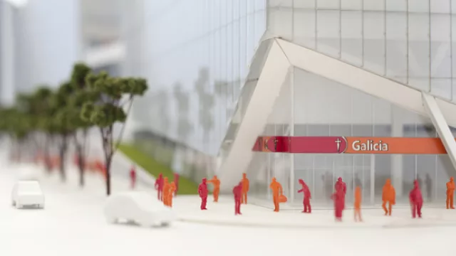 El Banco Galicia tendrá su sede corporativa en el edificio que comenzó a construirse.