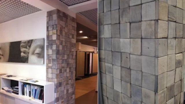 Las pastillas Drift buscan a través de la imperfección en sus texturas, un juego de volúmenes. Poseen un tratamiento artesanal y son de fácil aplicación.