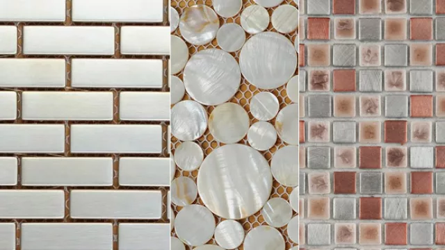 La primera imagen es la mencionada guarda de acero tipo muro (Blocco), la segunda nácar y la tercera un cuadrillé en la gama de los rojos pasteles (Regine Antonieta).