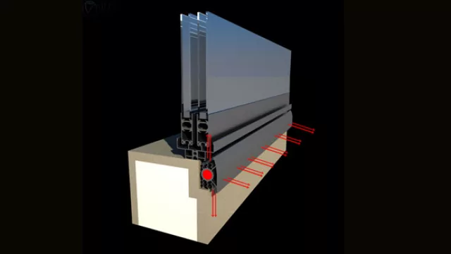 Una de las características de estas aberturas es que utilizan doble vidriado hermético y ruptura de puente térmico.